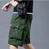 Men Shorts Outdoor Wear-Resistant Cargo Shorts Quick Dry Multi-pocket Plus Size Bottoms