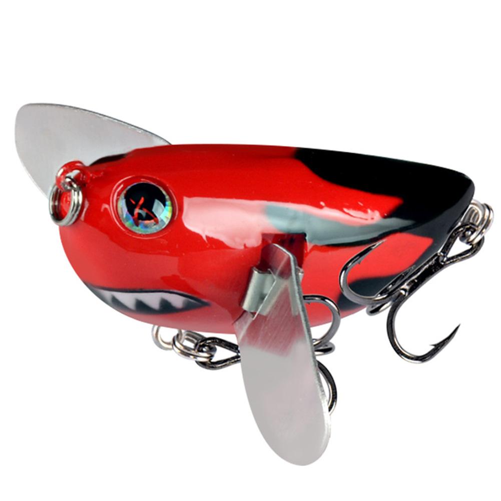 6cm 12.7g Simulace Cikády Rybářské Lure Kovová Čepel Křídla Popper Plovoucí Tvrdé Wobblery Návnada Crankbait Rybářské Příslušenství