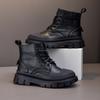Children's British Style Velvet Ankle Boots Soft Sole Leather Boots