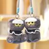 Kwon Ji Yong Plush Cat Keychain With Soft Short Pile For Girls Gift And Bag Decoration