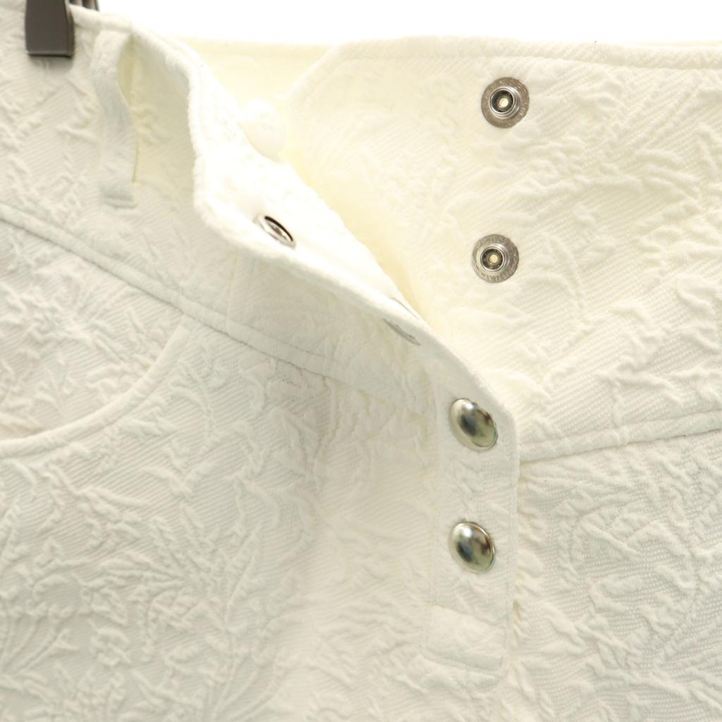 Callaway Overall Handle Golf Jacquard Mini Skirt S White Stretch Women Used