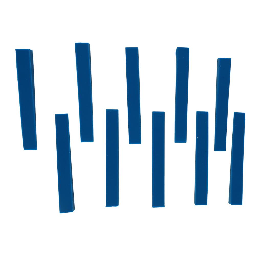 10 stk. Pianostemming Demper Gummi Kile Lydstopper Dempeblokk Musikkinstrument Justeringsverktøy