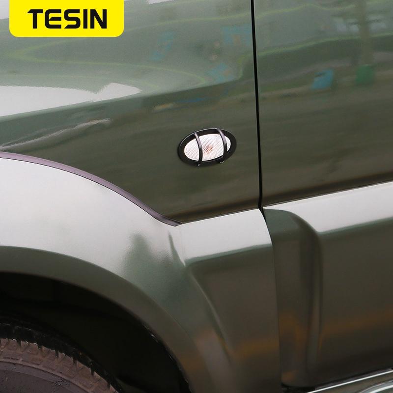 TESIN Ozdobný kryt bočného blatníka smerovky auta Kryt ochranného krytu protikolízneho svetla pre auto Suzuki Jimny 2012-2018
