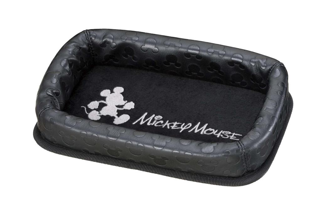 Napolex Armaturenbrettablage für Auto entworfen Echtes Leder Einfaches Auto Auto Disney Micky Maus Innenräume, Stil, Aufbewahrung, Schutz, Installation,