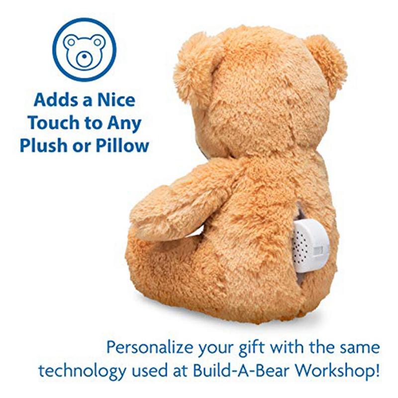 Plush Toy Voice Box Custom Messages Recorder Stuffed Animal Sound Recorder 60 Seconds Button Sound Box Recording Device Recorder