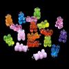 10/50 Stück Bunte Gummibärchen Anhänger Charms für Halskette Armband DIY Ohrringe Schmuck Bären Valentinstagsgeschenk 2,1*1,1cm