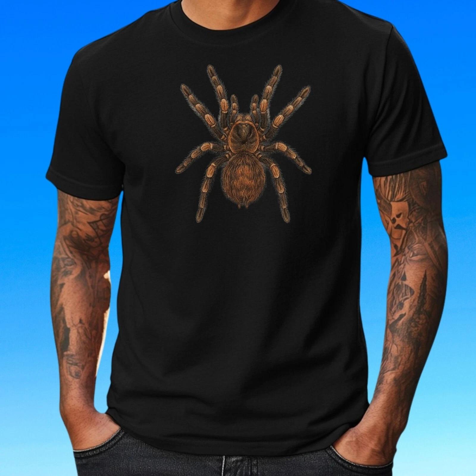 T-Shirt Herren Tarantel Motiv Baumwolle Größe S bis 5XL XXL