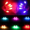 Magic Thumbs Light Toys for Adult, Magic Trick Props, Blue Light, LED Flashing Fingers, Halloween Party Toys for Children