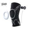 Supportive Knee Gear Adjustable Knob Brace, Support with Patella Pad, Side Stabilizer, Pad Compression Sleeve for Workout Arthritis Meniscus