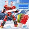 2026 Ice Cream Warrior Transforming Robot Toy - Educational Model for Kids