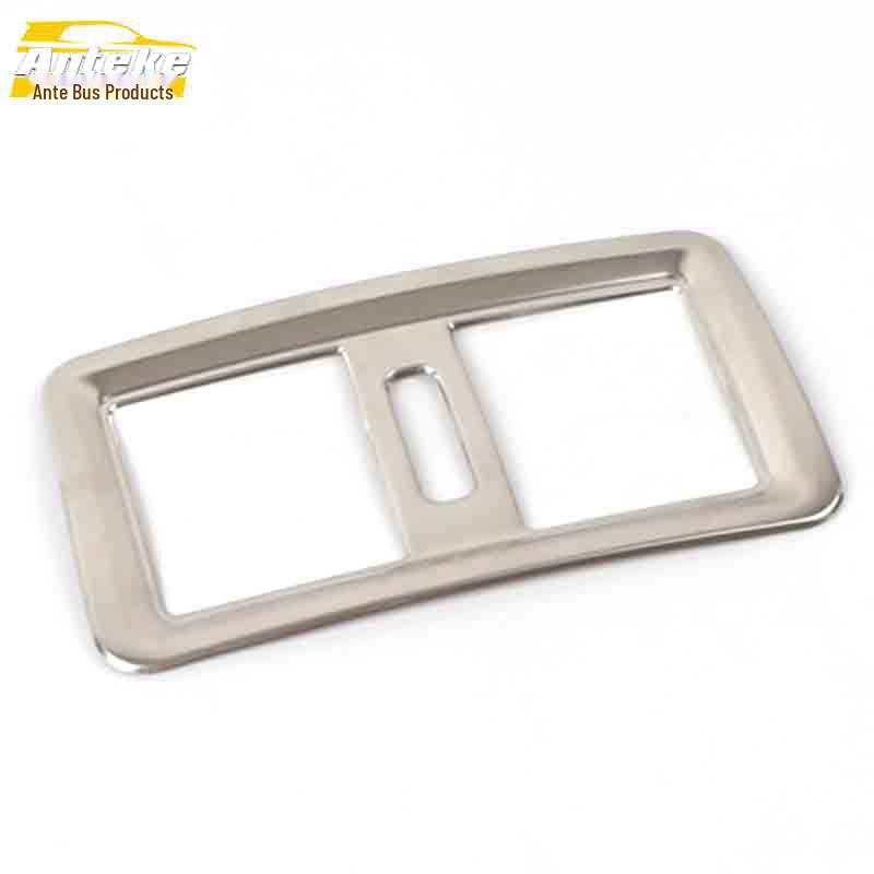 

Декоративная рамка заднего воздухозаборника Haval H7 - отделка вентиляционного отверстия кондиционера третьего ряда из нержавеющей стали