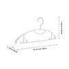 10Pcs Anti-Skid Traceless Hangers Practical Design for Suits Coats Dresses Sweaters Home Accessories Widened Hangers