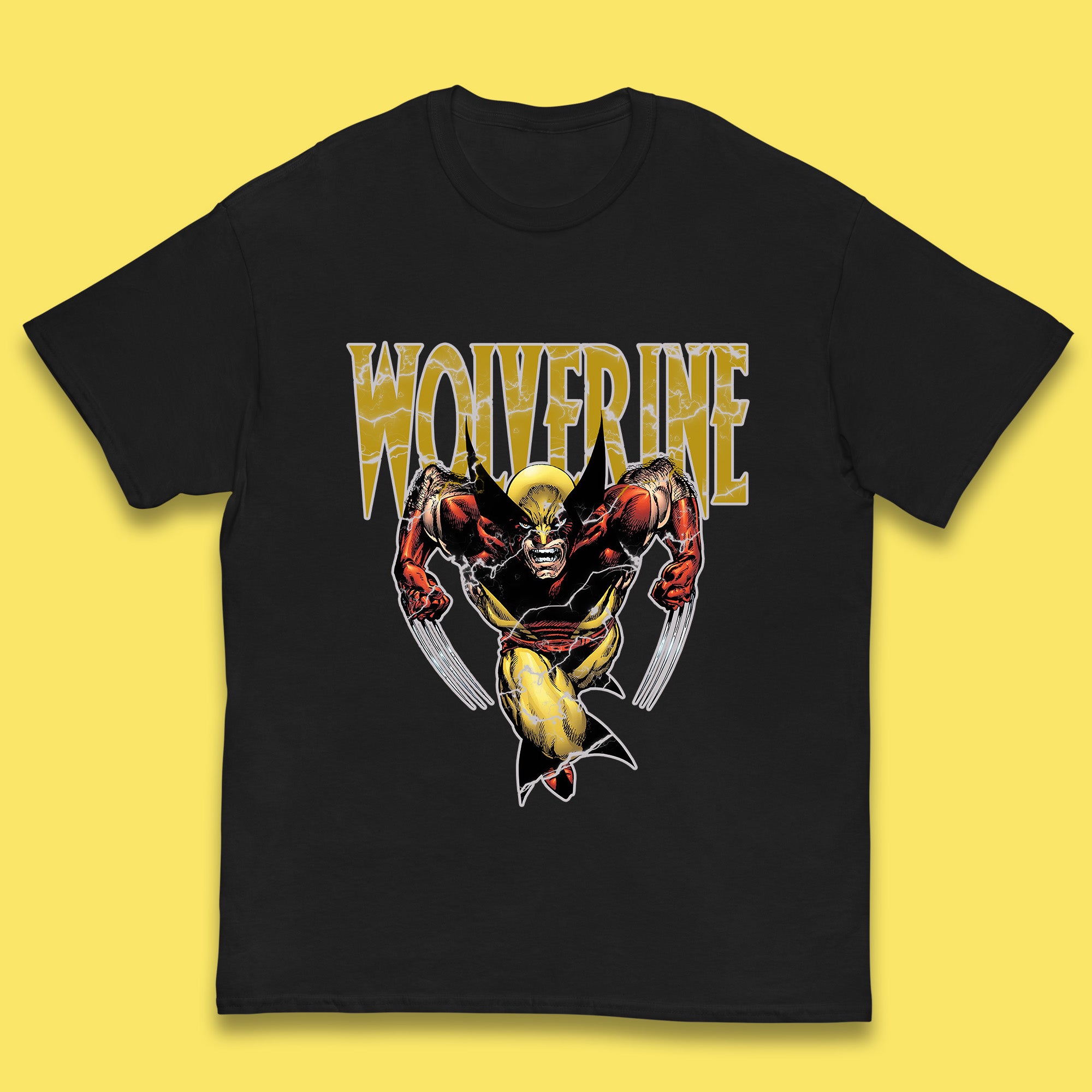 Wolverine Comic book character Marvel Comics Vintage Marvel Wolverine Kids T Shirt 120