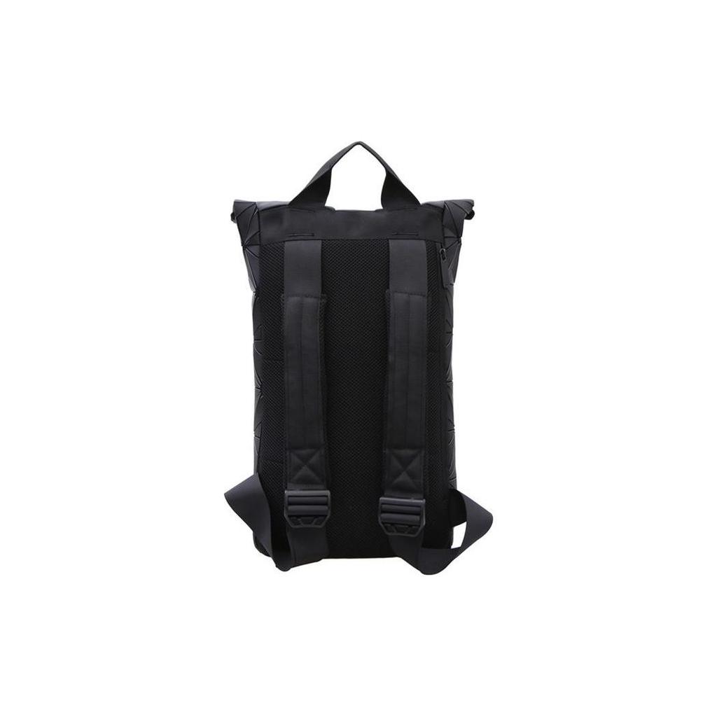 adidas Originální geometrický vzor Polyesterový batoh Unisex batohy Černý AY9354