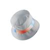 Nike Polyester Bucket Hats Kids' Light Smoke Gray/Black Casual CW5898-077