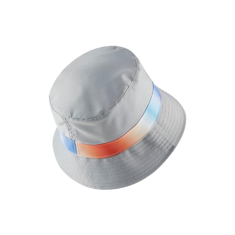Nike Polyester Bucket Hats Kids' Light Smoke Gray/Black Casual CW5898-077
