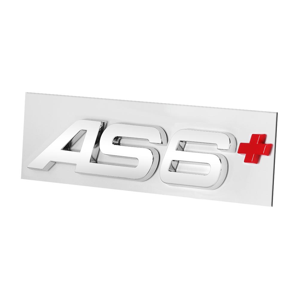 3D Aluminum For T01 AS3 AS4 AS5 AS6 AS7 AS8 AS3+ AS4+ AS5+ AS6+ AS7+ AS8+ Letters Emblem Car Rear Trunk Decoration Logo Sticker 01T