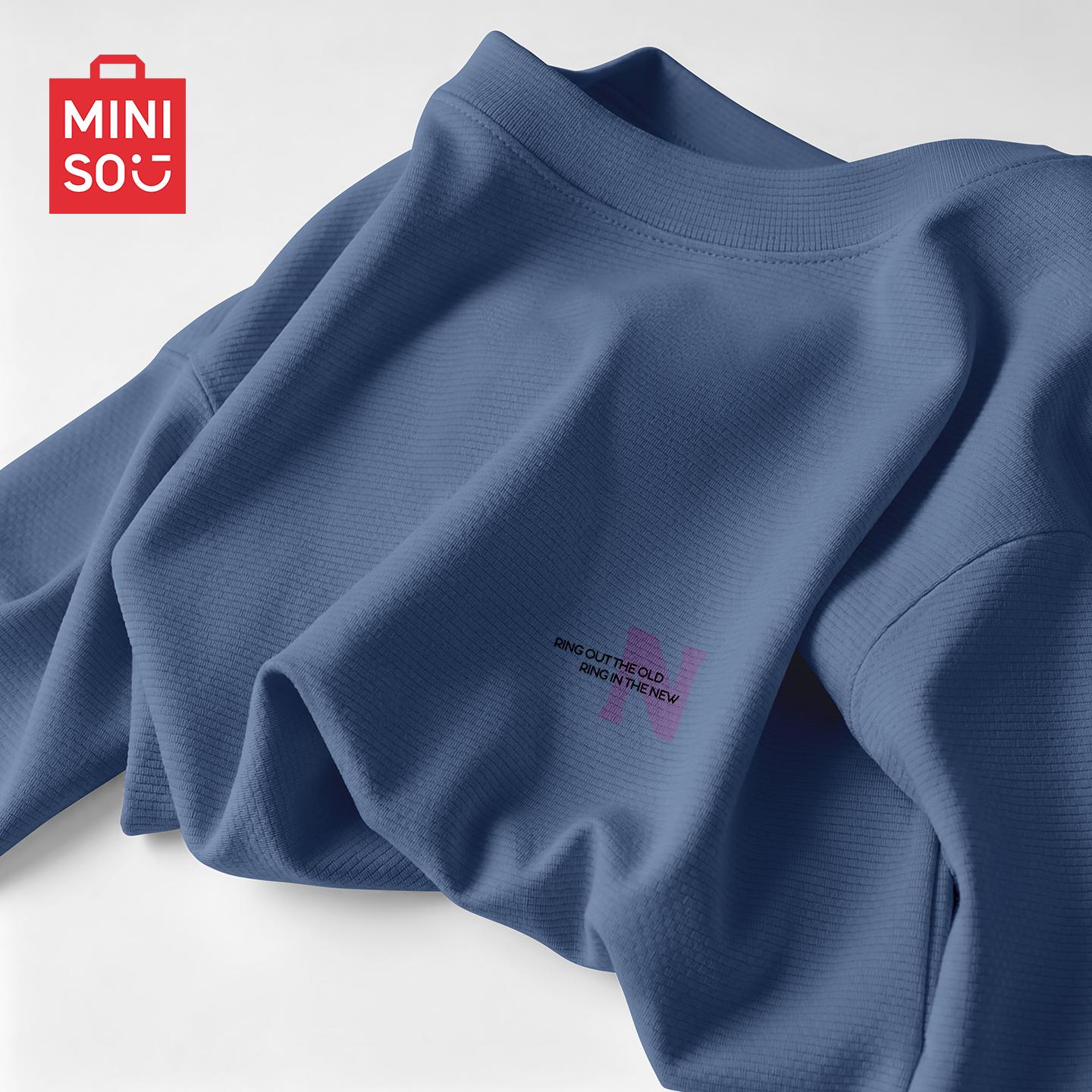MINISO Men s UPF50+ Quick-Dry Loose Fit Sport T-shirt 4XL