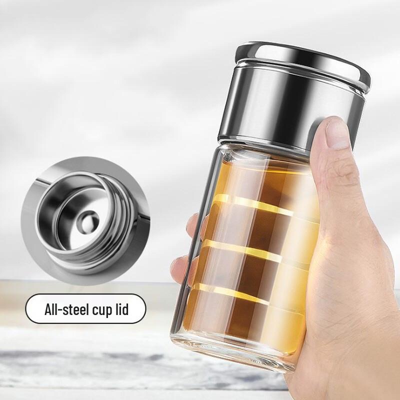 Shangqi Double-Layer Glass Tea Infuser Cup