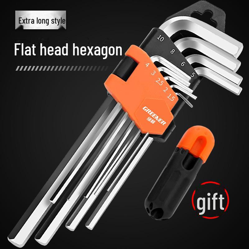 Green Forest Universal 6-Sided Hex Wrench and Screwdriver Set