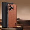 Luxe Leer met Boomstructuur Hoesje Voor Honor 600 Lite Schokbestendig Valbestendig Lens Volledige Bescherming Cover Bumper Voor Honor 600 Lite