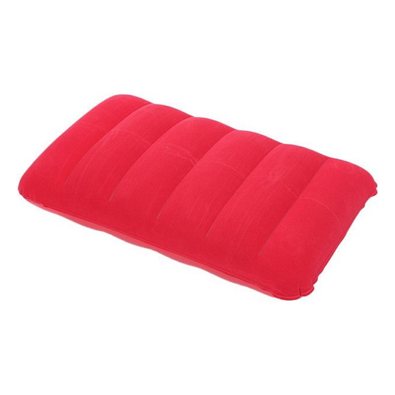 Pvc Inflatable Outdoor Camping Pillow Portable Head Pillow Travel Chin Support Cushion Office Rest Camping Neck Pillow