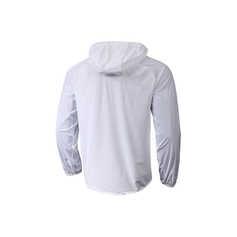 Under Armour Solid Color Logo Stretch Sports Woven Jacket Men Jackets White 22500405-100