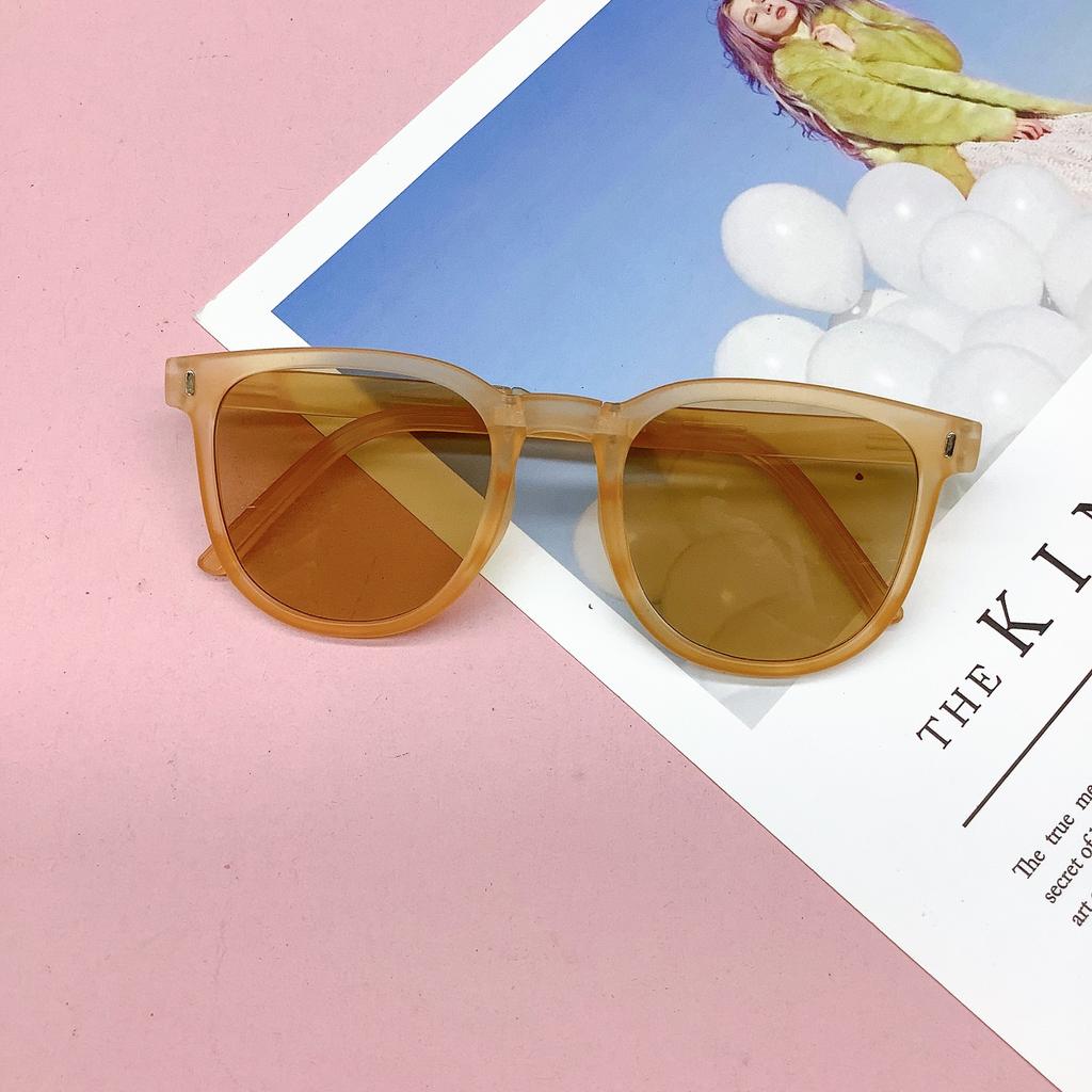 Retro Folding Travel Uv Protection Children'S Sunglasses Trendy Baby Sunglasses