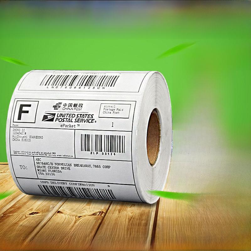 Wasserdichte Thermobarcode-Etiketten 100x150mm - Selbstklebend & Langlebig
