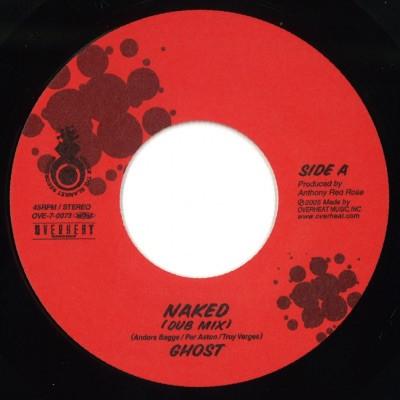 

7inch Record GHOST Naked OVE70073 Overheat Record 2005 Japan Reggae Ska Dub Used