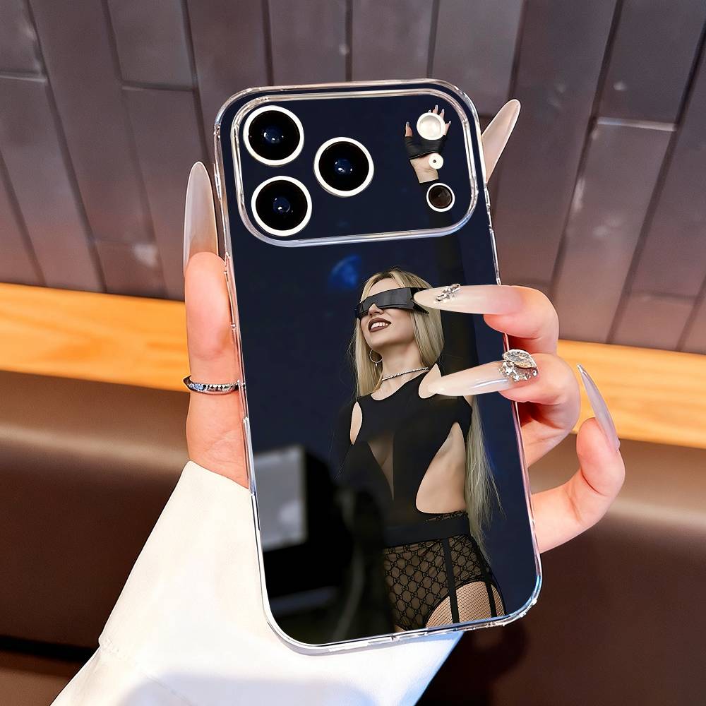 Don t Click Play Ava M-Max Phone Case For iPhone 7,17,16,15,14,13,12,11 Pro,Max,Plus,XR,Mini,E Clear Full-coverage Soft Cover