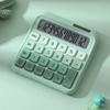 Desktop Calculator 12 Digit Large and LCD Display Big Button Calculators Solar Power and Battery Operated Suitable for Office