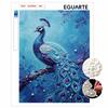 Animal Series Peacock Pearl Painting Diy Selfadhesive Handmade Home Decoration Painting As a Gift