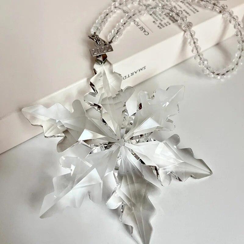 

Снежинка Кристалл Автомобиль Подвеска Зеркало Заднего Вида Подвеска Креативный Автомобиль Орнамент Рождественская Елка Подвеска Товары Для Интерьера Автомобиля прозрачный