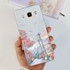 For Samsung Galaxy J5 2016 J7 2016 Phone Case Smiling Astronaut Painting Clear Housing On Samsung J7 2016 J 5 7 Galaxy Bumper