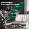 130 Stück SAE & Metrisch & NPT Hydraulik-Schmiernippel Sortiment Automobilgebrauch