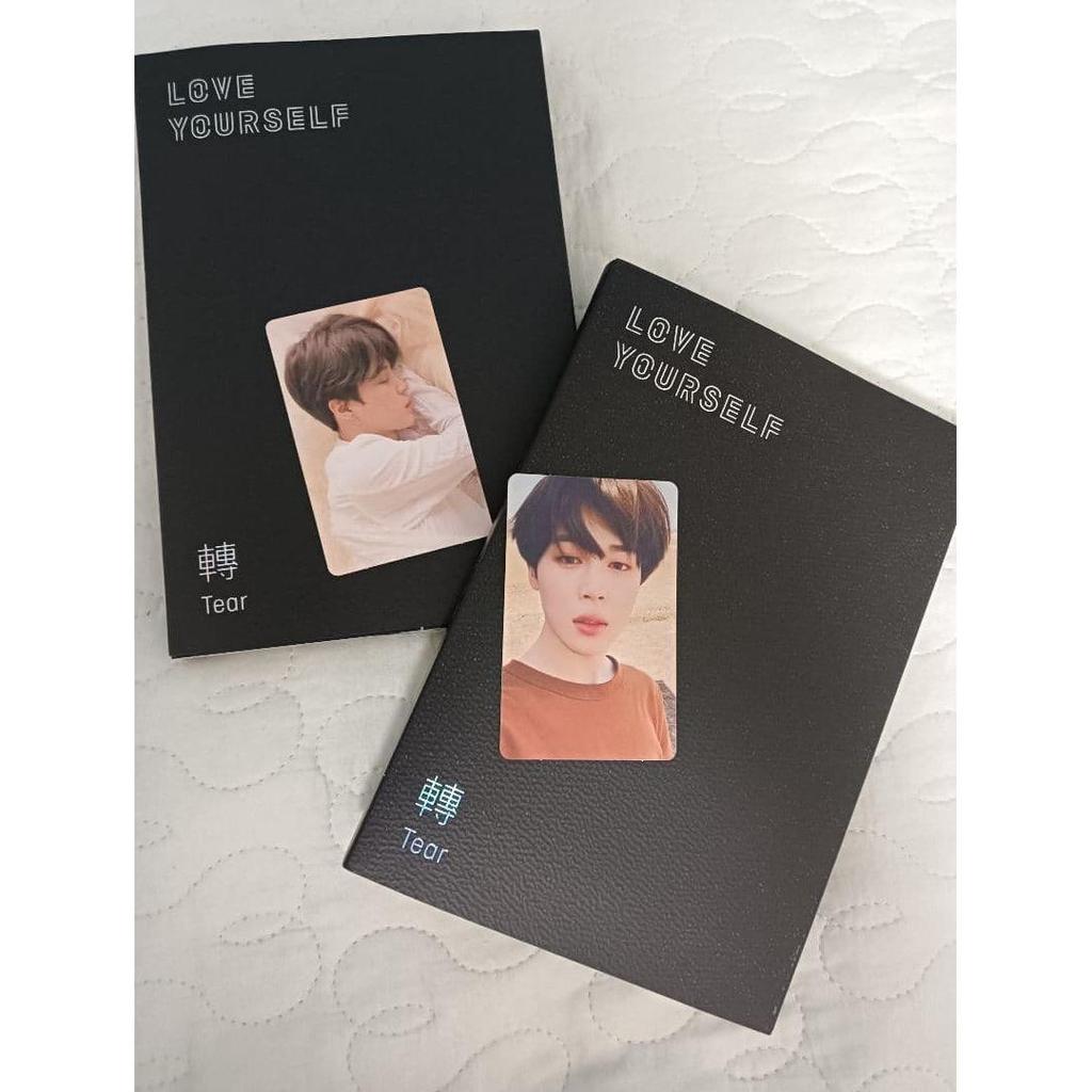 Used BTS LOVE YOURSELF Tear Jimin Trading Card Included