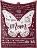 Gifts from Daughter Son for Mother's Day Birthday Mom Gifts Anniversary Unique Gifts for Mom Super Soft Flannel Throw Blankets