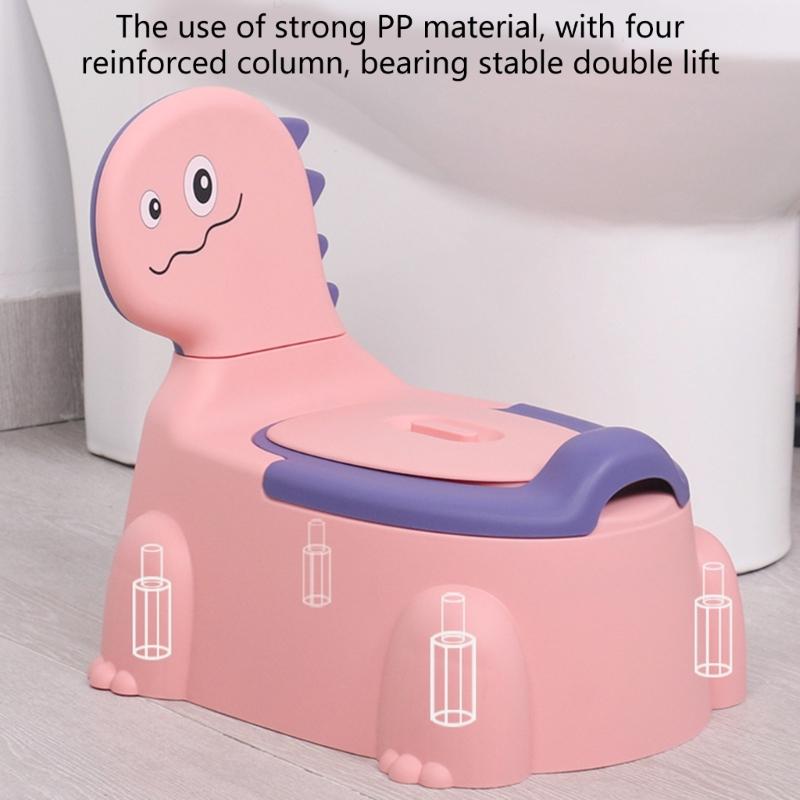 Detachable Kids Toilet Seat Portable Potty Toilet for 6M to 6T Boys & Girls Removable Training Toilet Seat Split Design