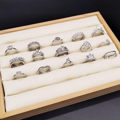 Europäisch-amerikanischer Zirkon Offener Ring: Eleganter, hochwertiger Modeschmuck für Damen