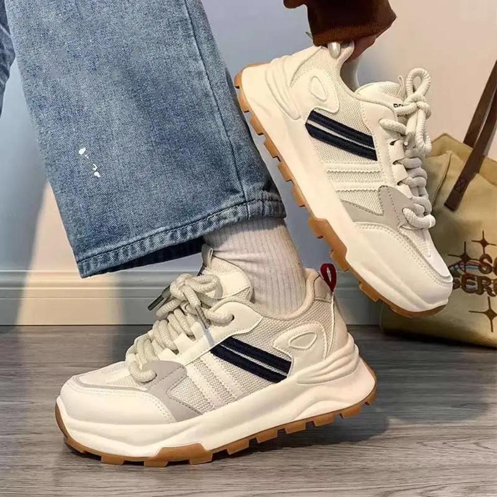 Lightweight Summer Chunky Sneakers - Unisex Mesh Breathable Dad Shoes with Platform Autumn New Unisex Chunky Sneakers