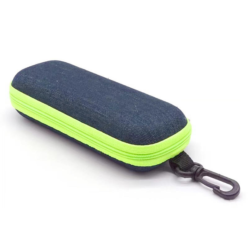 1PC Portable Eyewear Cases Cover Sunglasses Hard Case For Women Men Glasses Box With Lanyard Zipper Eyeglass Cases Protector