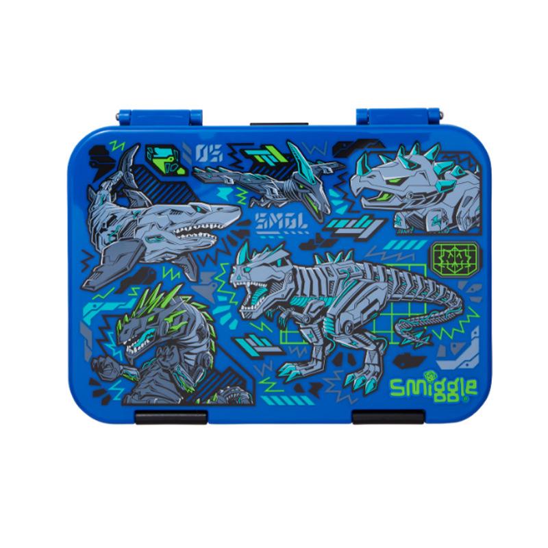 Smiggle Australia Large-Capacity Cartoon Backpack with Lunch Bag for Primary School Students