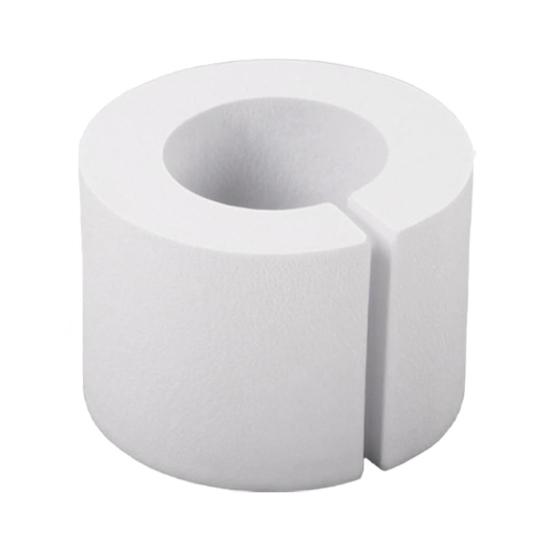 5/10Pcs Curtain Spacers EVA Foam Rollers 50/85mm White Curtain Shaper Uniform Spacing Rod Attachment Drapes Spacer for Home Office