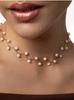 Elegant Pearl Necklace with Branch Design Adjustable Length Classic Style Suitable for Various Occasions Lightweight and Durable