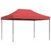 VidaXL Tente de réception pliable escamotable bordeaux 410x279x315 cm, tente, tente à auvent, auvent de gazebo 4005011