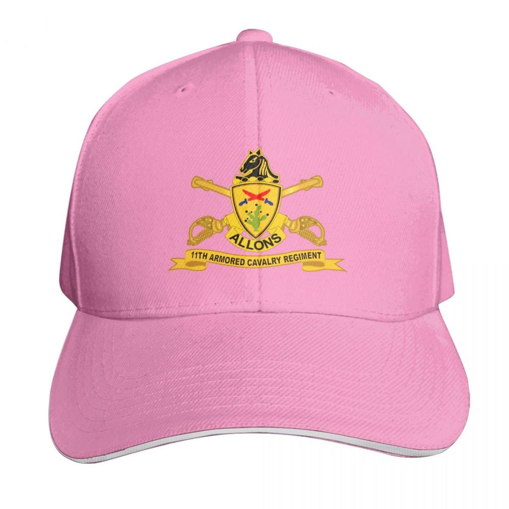 Army th Armored Cavalry RegiUnisext w Br Ribbon Baseball Cap Luxury Cap Big Size Hat Sunscreen designer cap Unisexs Womens