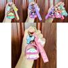 My Melody Pvc Plastic Keychains Toys Keyring Figures Pendant Xmas Gifts