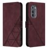Leather Flip Wallet Case For Motorola Edge 2022 2023 2024 2025 Edge S30 X30 Cards Holder Protect Cover