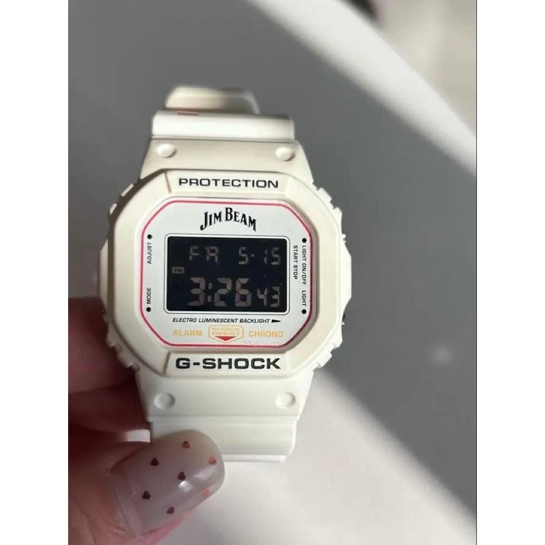 Б/у [Не для продажи] Цифровые часы G-SHOCK, модель в честь сотрудничества с Jim Beam